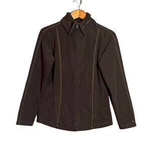 3 for $30! Tommy Hilfiger brown fleece sweater